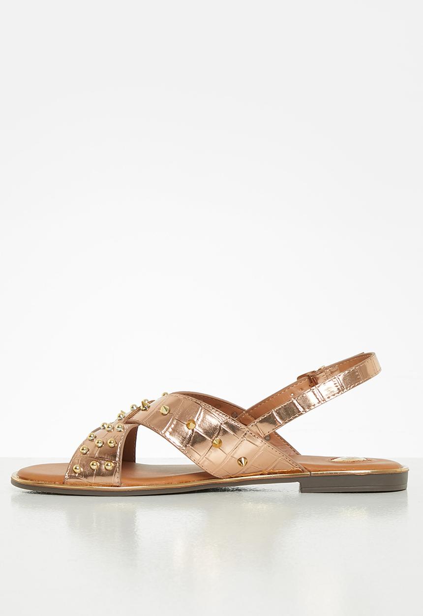Footwork - Nate spike spike slingback sandal - rose gold