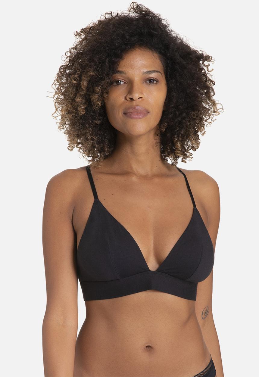 DORINA - Lila non padded wireless - black