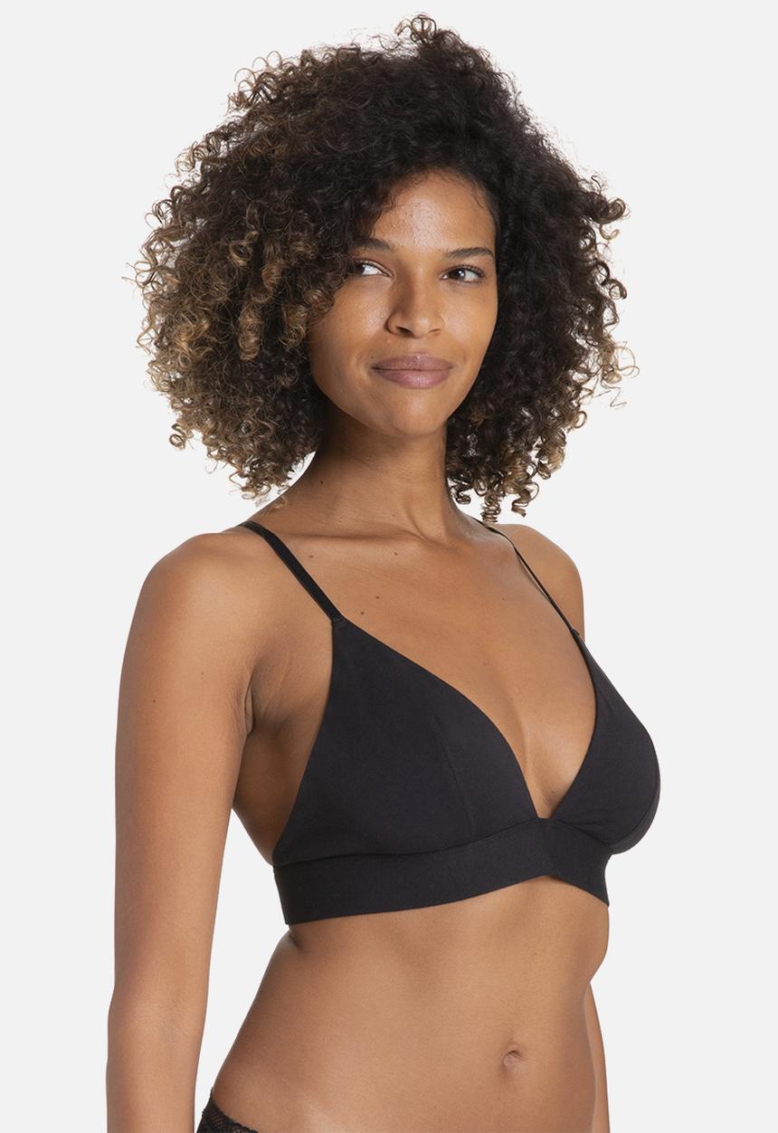 DORINA - Lila non padded wireless - black
