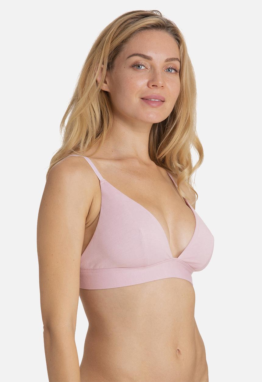 DORINA - Lila non padded wireless - pink
