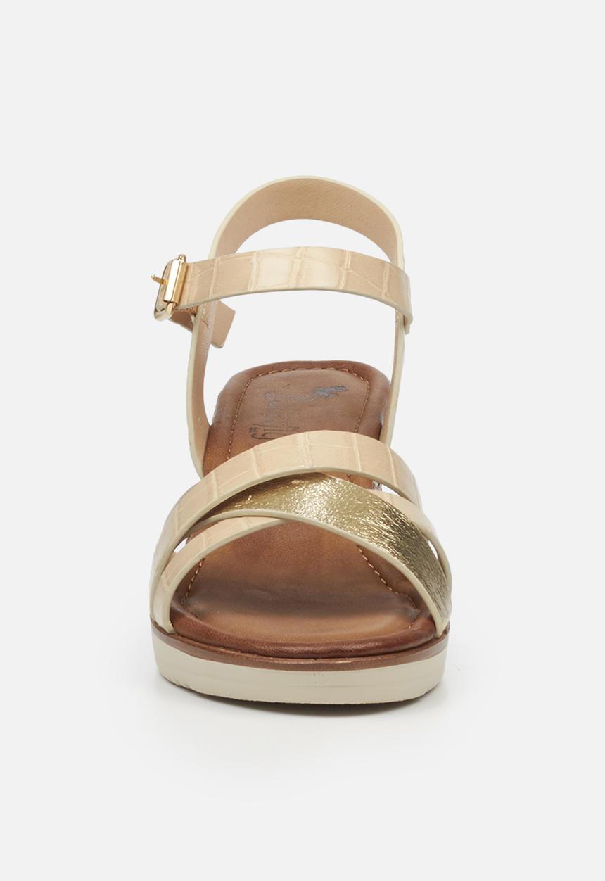 Butterfly Feet - Bellaire wedge - beige