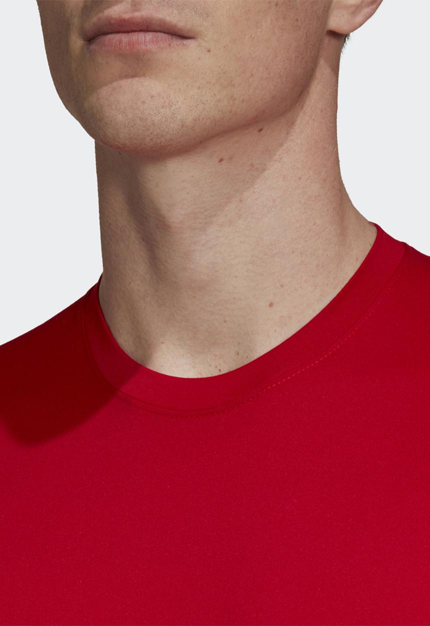 adidas Performance - Freelift sport ultmate soild tee - red 