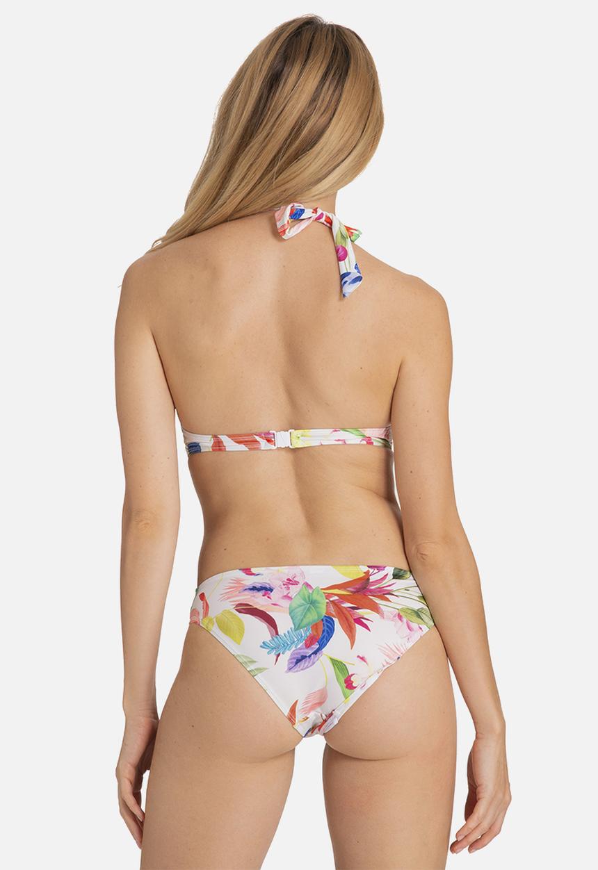 DORINA - Palma bikini top - white