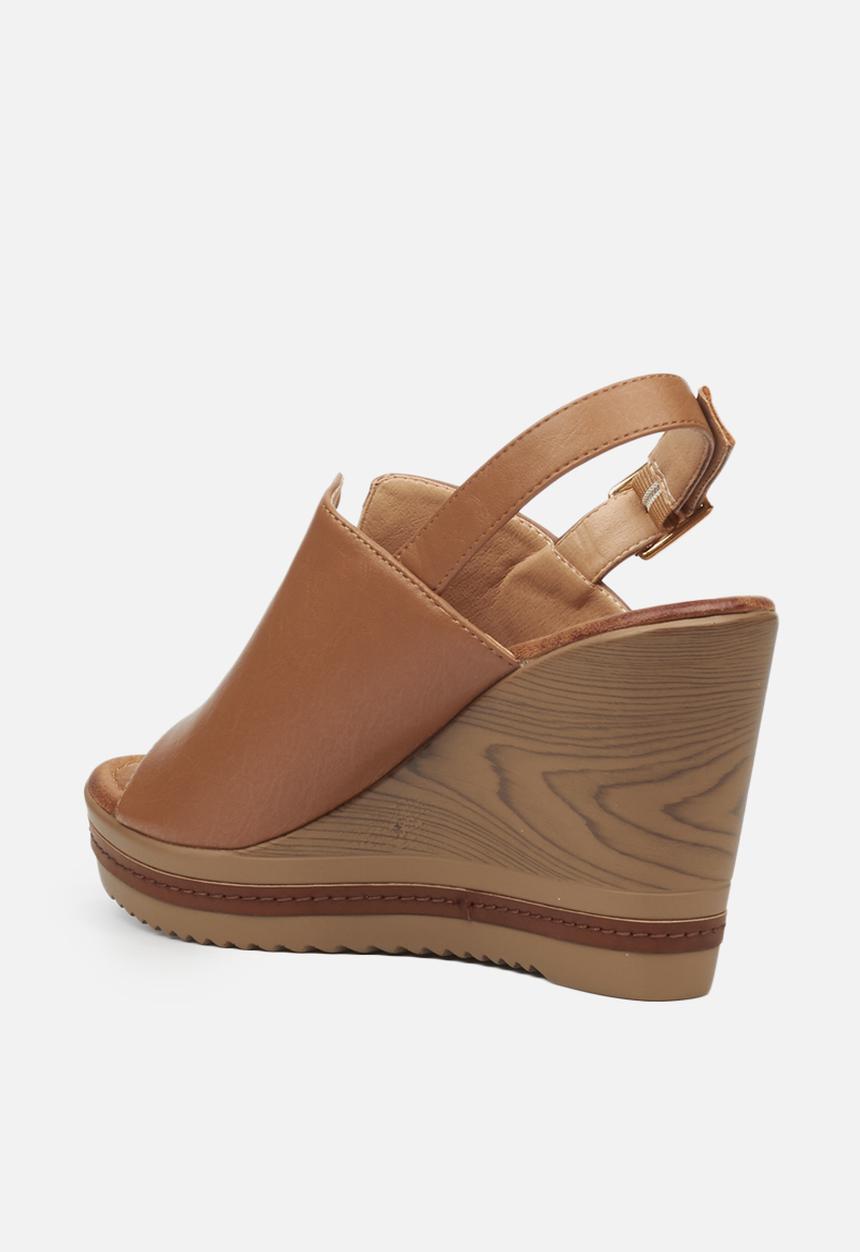 Butterfly Feet - Jordi wedge - tan
