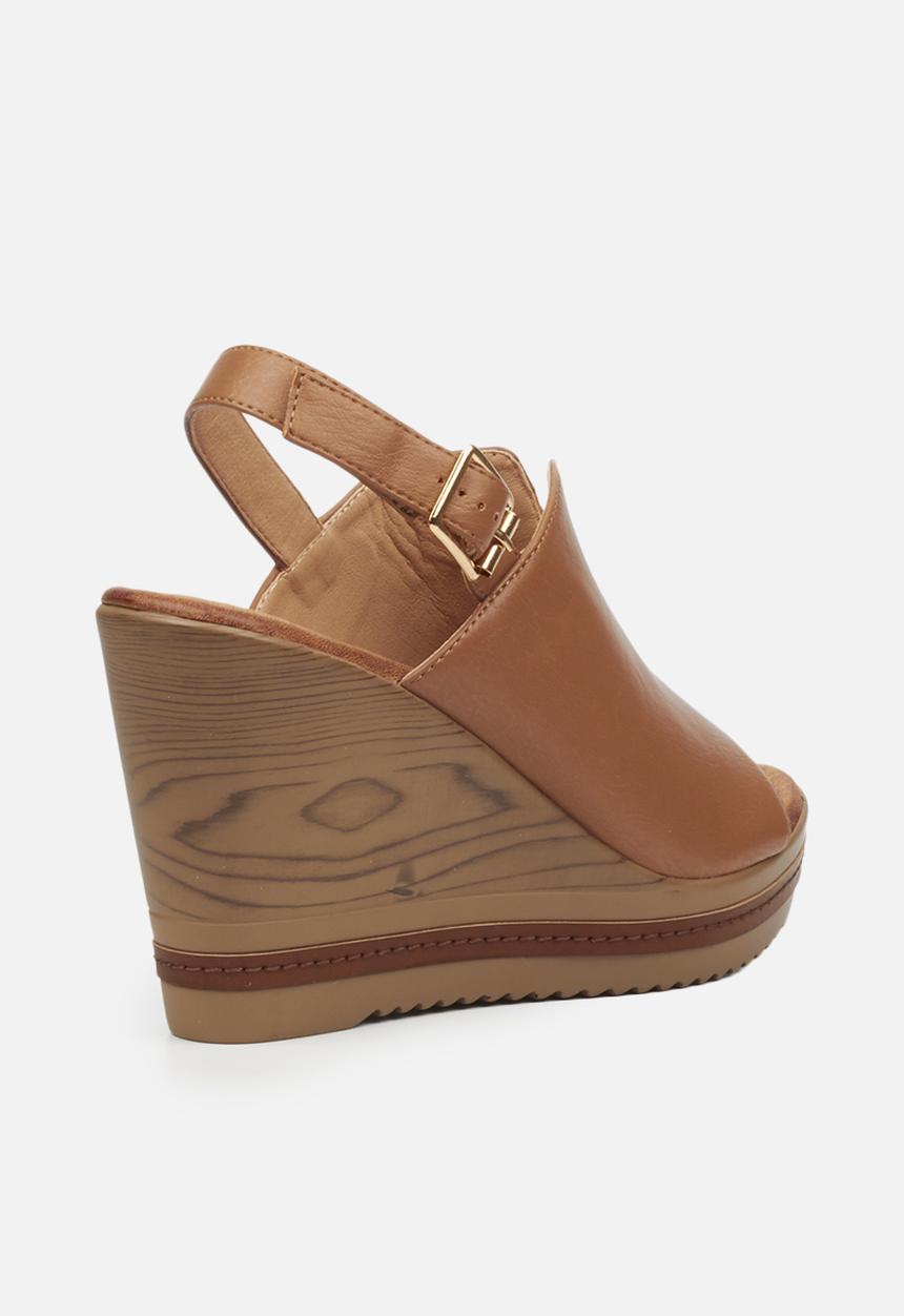 Butterfly Feet - Jordi wedge - tan