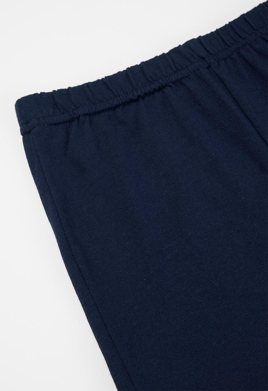 Pop Candy - Tee & shorts pj set - blue & navy