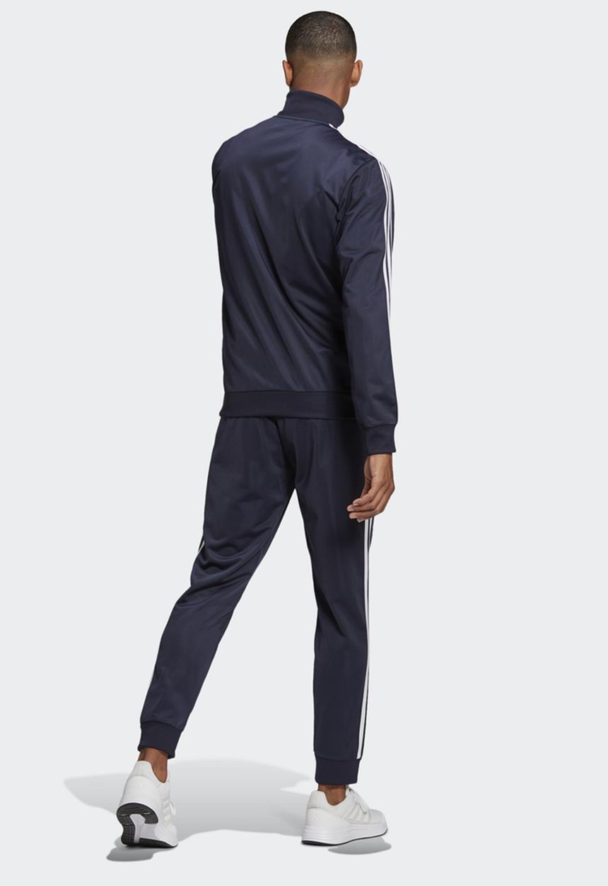 adidas Performance - PRIMEGREEN ESSENTIALS 3-STRIPES TRACK SUIT- legend ink & white