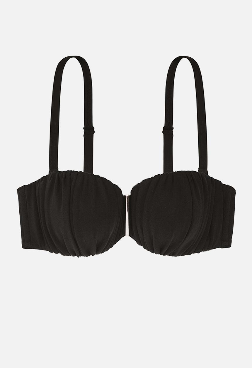DORINA - Fiji light padded bikini top - black