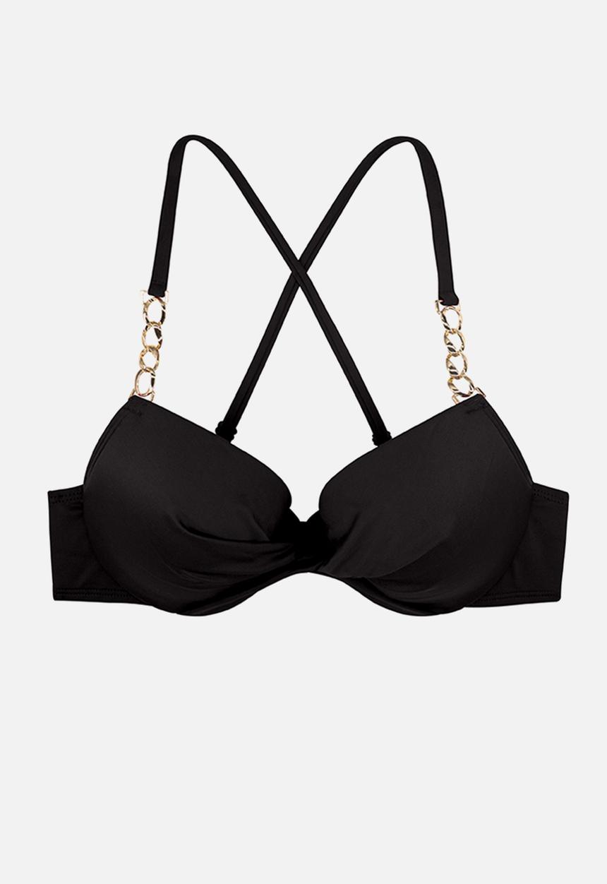 DORINA - Filao bikini top - black