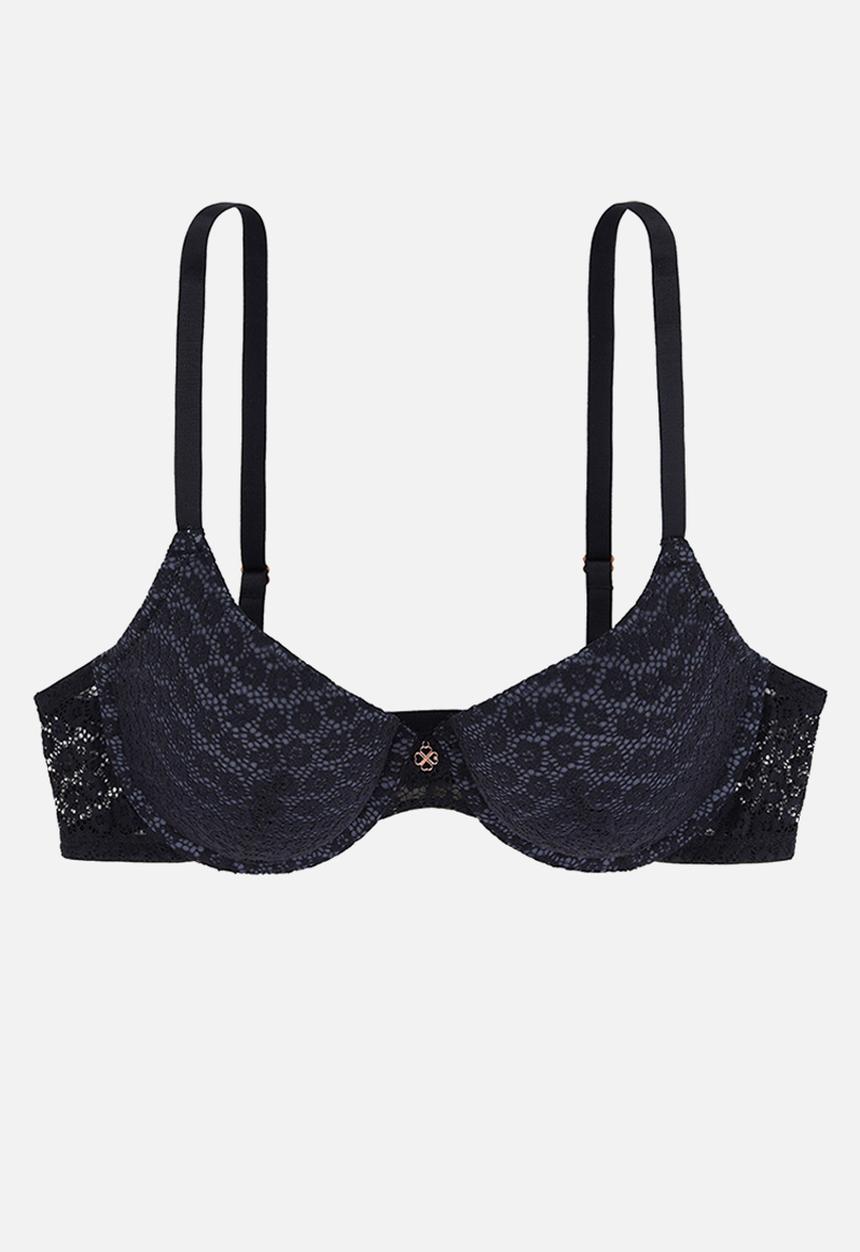 DORINA - Michelle light padded demi - black