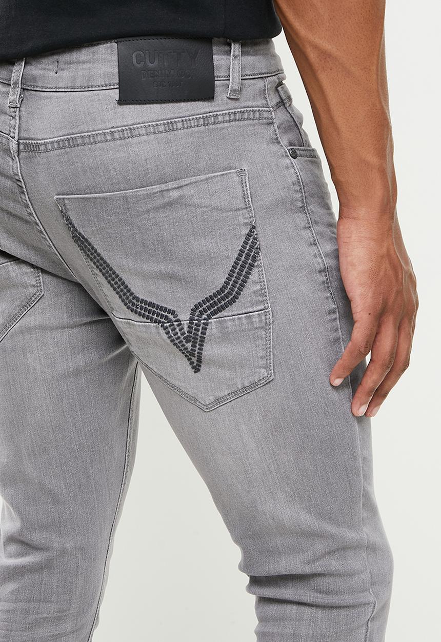 Cutty - Shooter basic ultra skinny jeans - grey