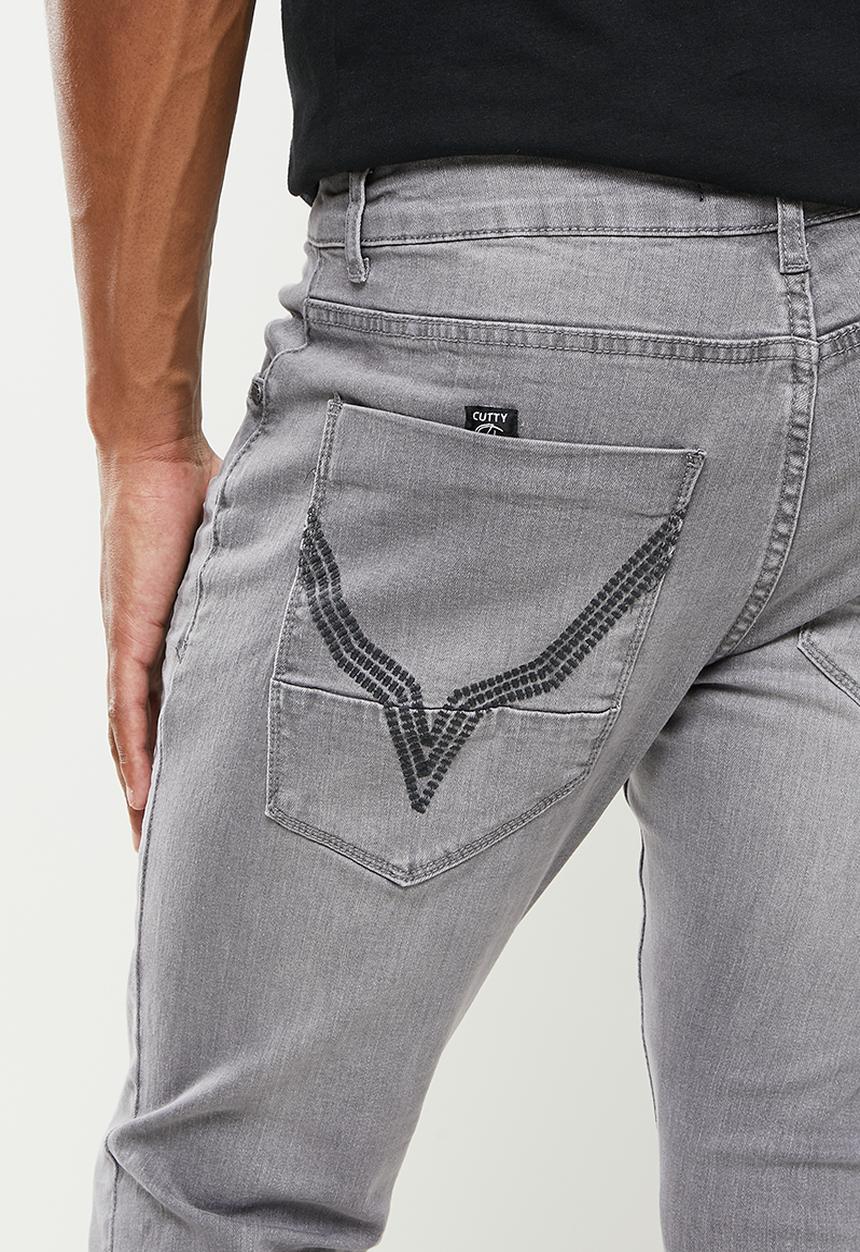 Cutty - Shooter basic ultra skinny jeans - grey