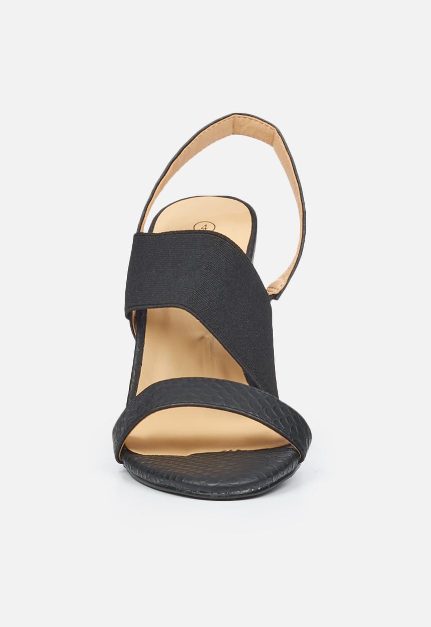 Miss Black - Rattle1 heel - black