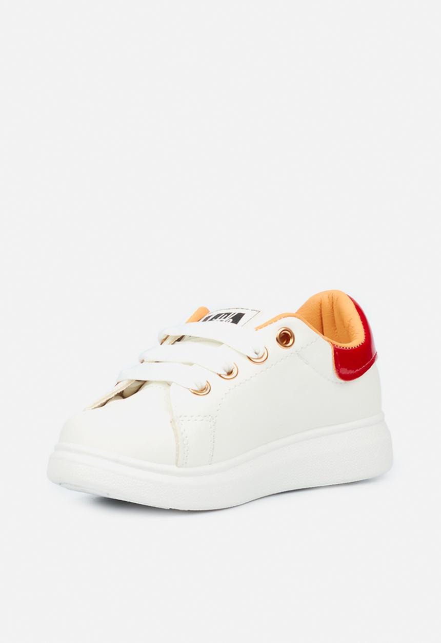 Little Miss Black - Girls ted 2 - white