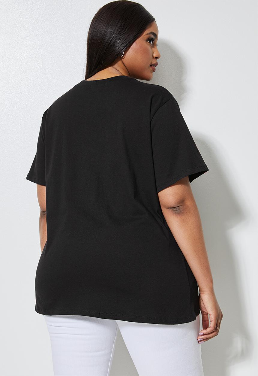 Superbalist - Graphic tee - black2