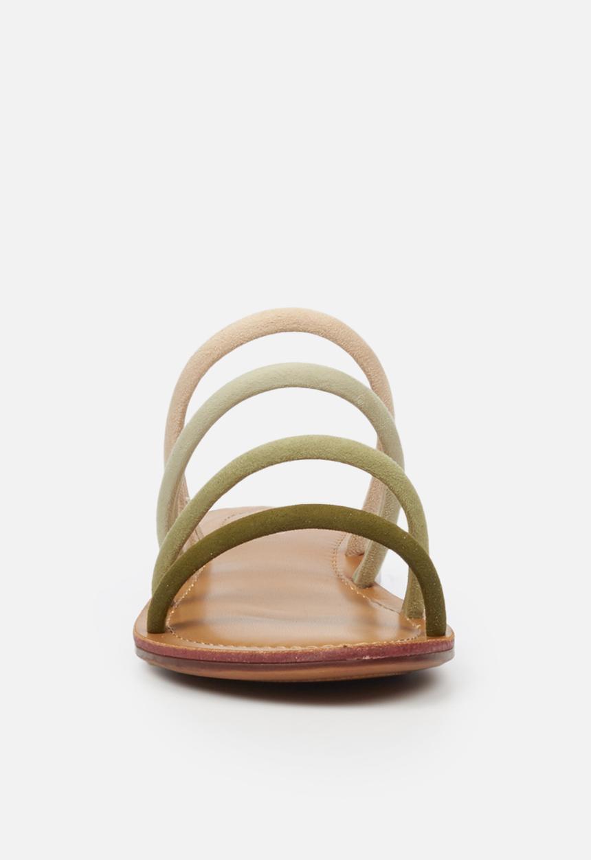 Miss Black - Sicily1 sandal - olive