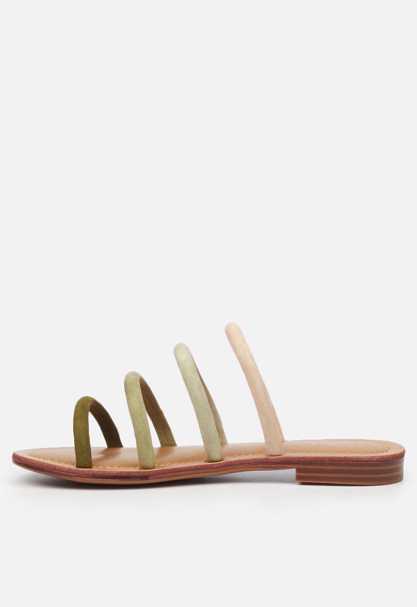 Miss Black - Sicily1 sandal - olive