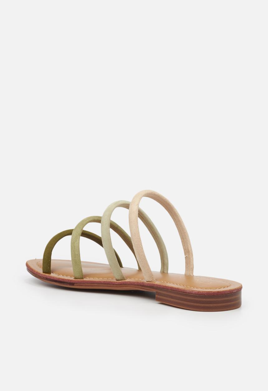 Miss Black - Sicily1 sandal - olive