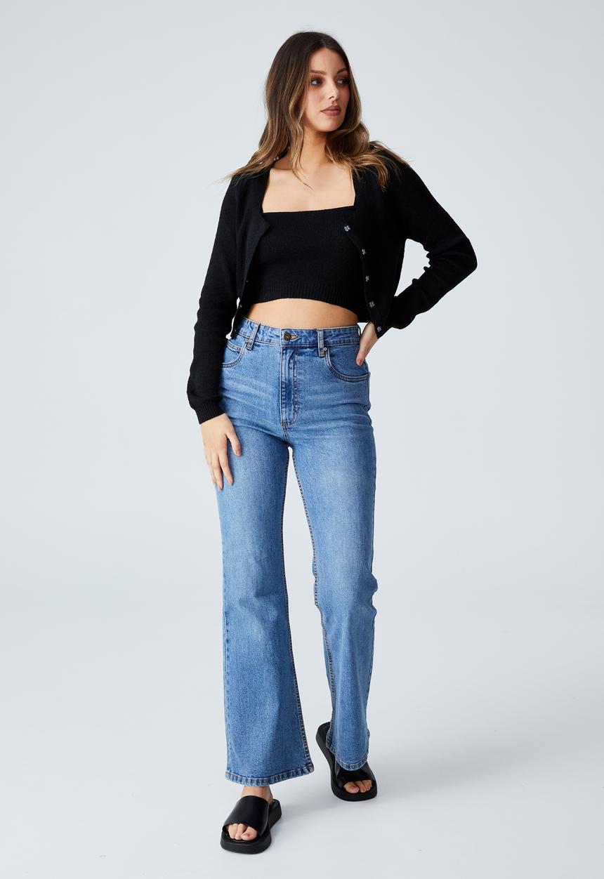 Cotton On - Set up cami - black