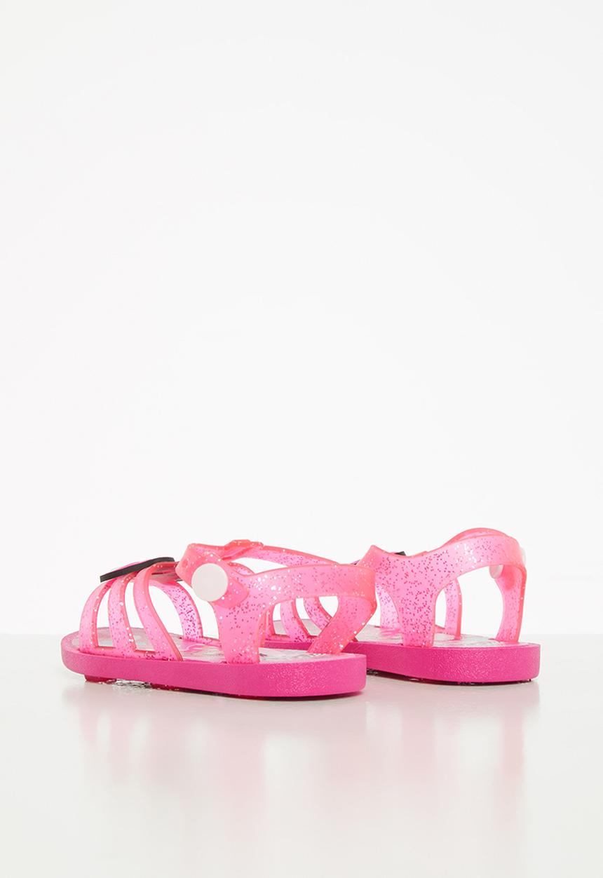 Character Group - Minnie jelly sandals - pink