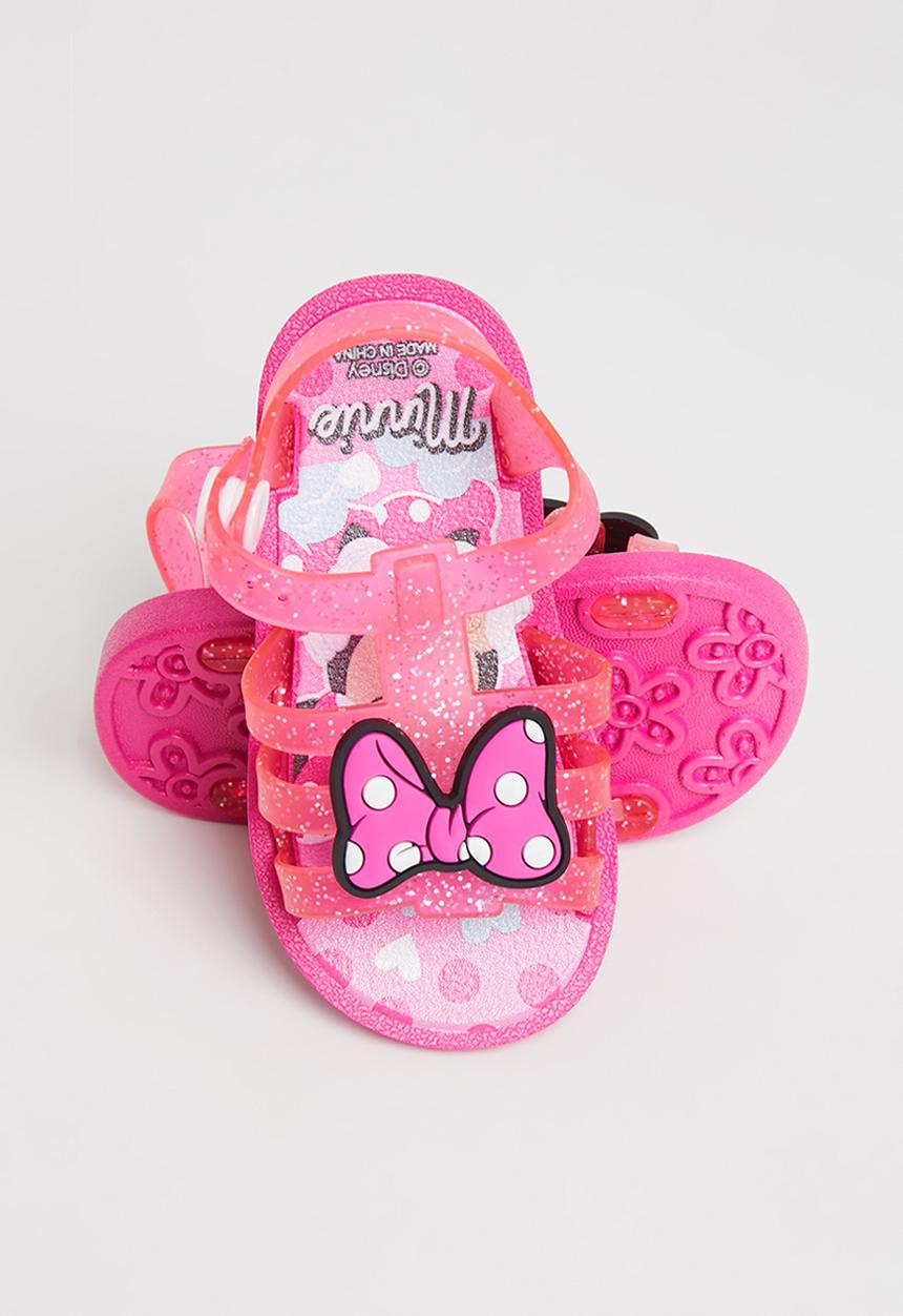 Character Group - Minnie jelly sandals - pink