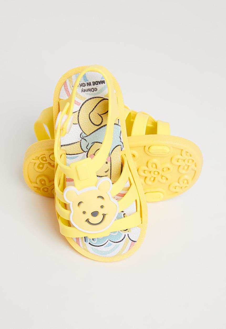 Character Group - Winnie jelly sandals - yellow