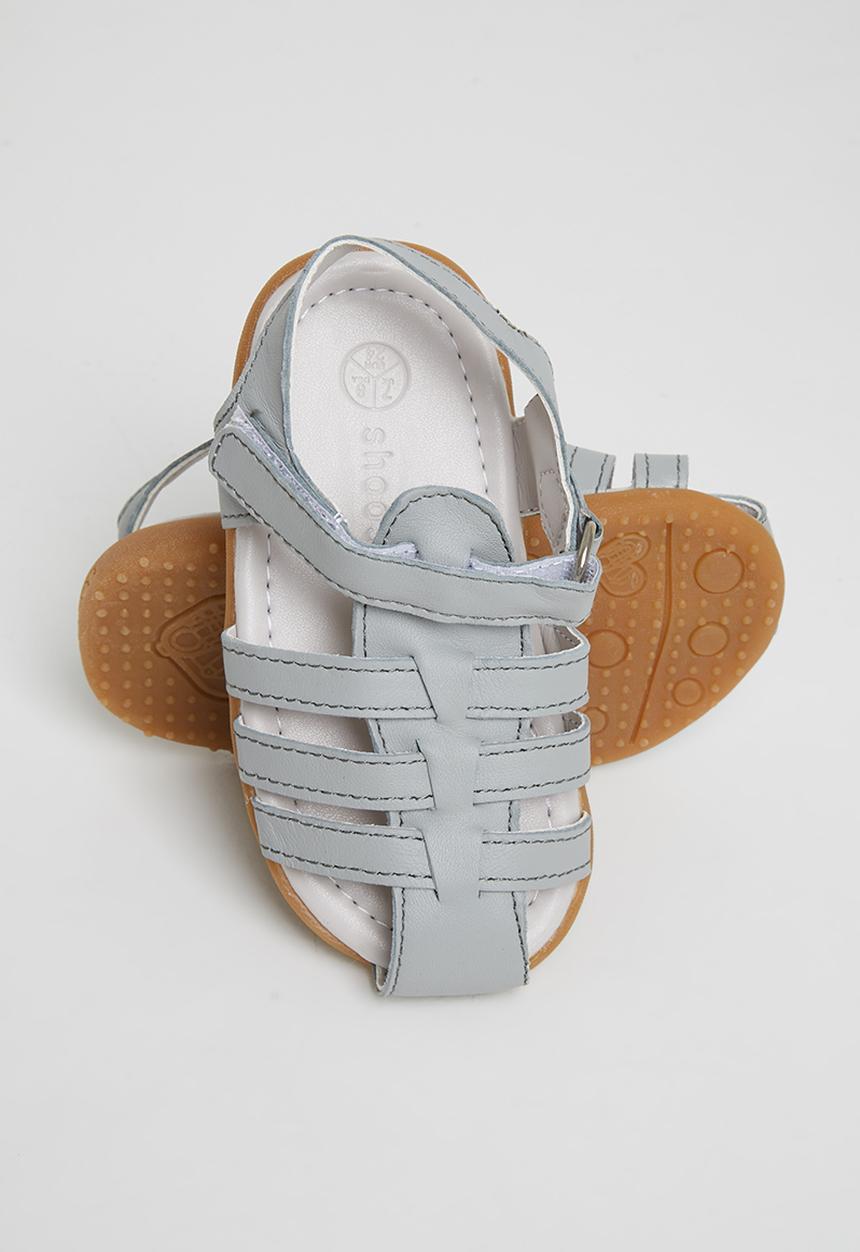 shooshoos - South side of reason sandal - grey