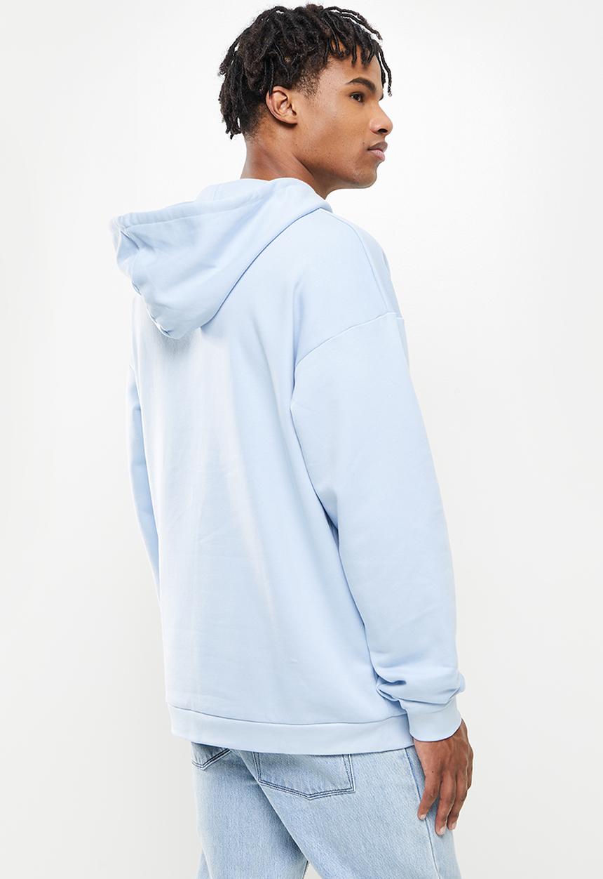 FILA - Brooklyn oversized hoodie - skyway