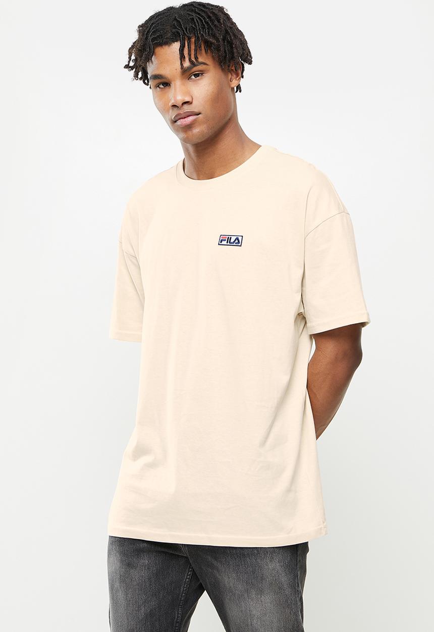 FILA - Brooklyn oversized short sleeve tee - gardnia