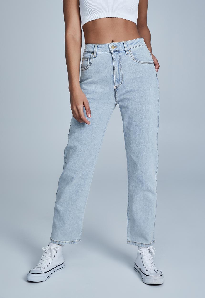 Cotton On - Straight stretch jean - light blue
