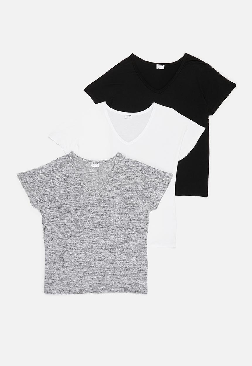 Cotton On - Maternity karly short sleeve top 3 pack - multi
