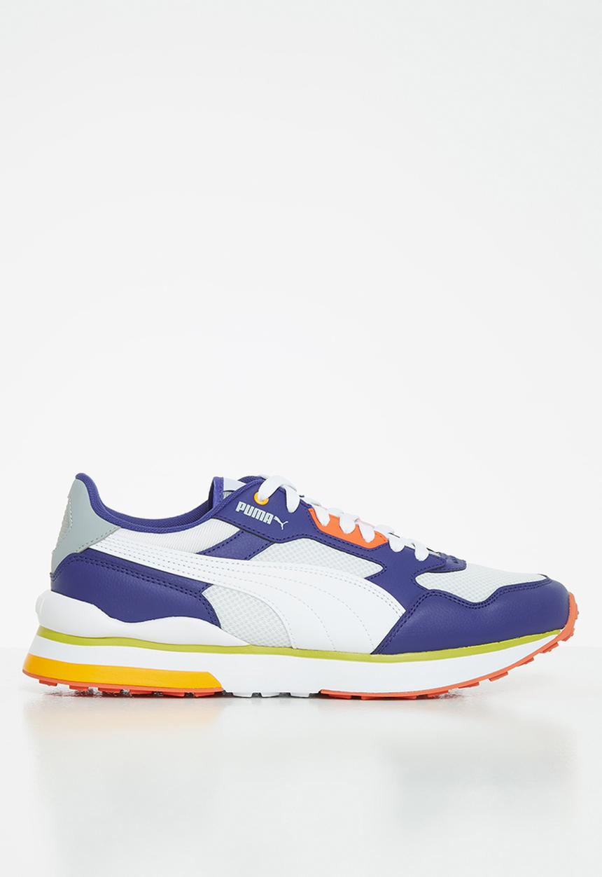 PUMA - Puma r78 futr - elektro blue-puma white-puma white