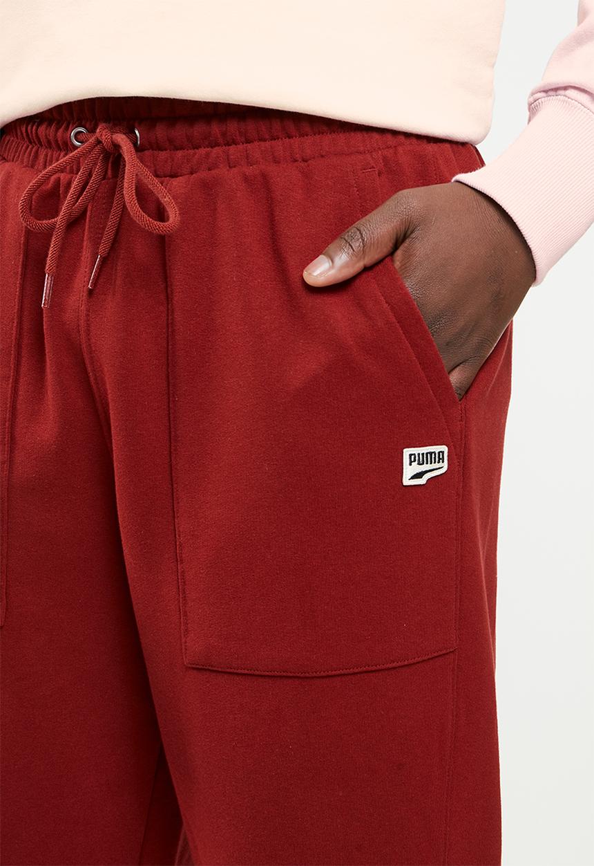 PUMA - Downtown sweatpants tr - burgundy 