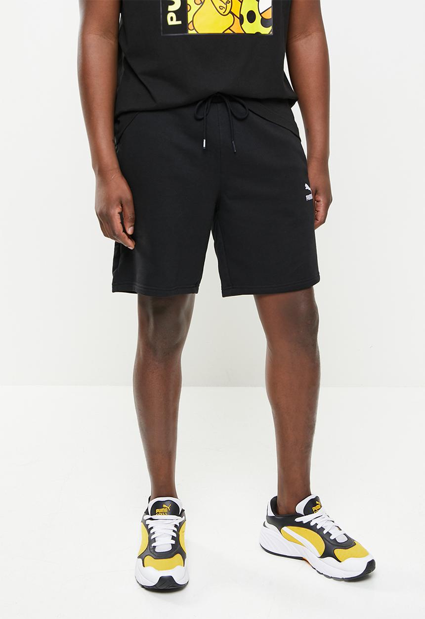 PUMA - Classics logo shorts tr - black