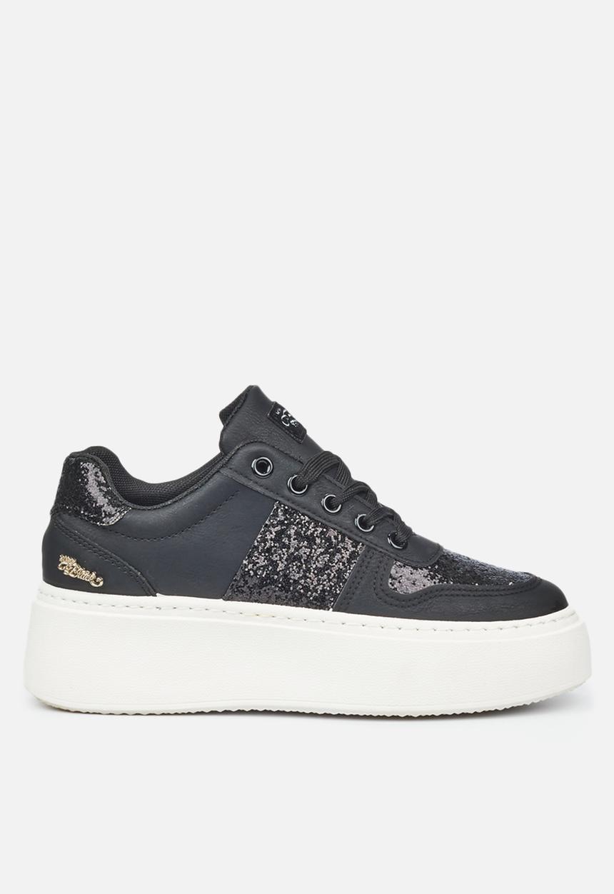 Miss Black - Trio1 flatform sneaker - black