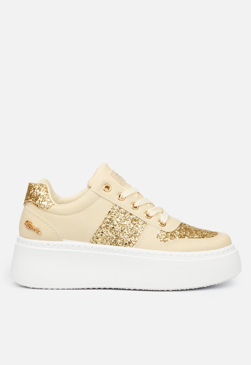 Miss Black - Trio1 flatform sneaker - neutral