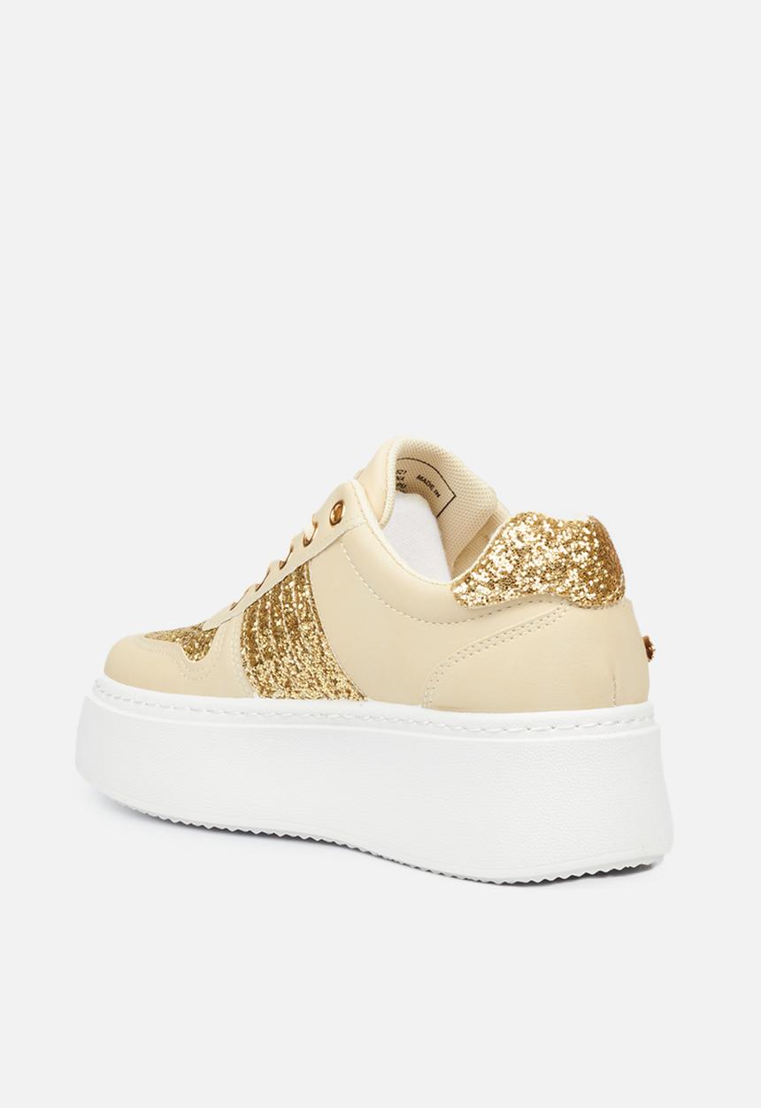 Miss Black - Trio1 flatform sneaker - neutral