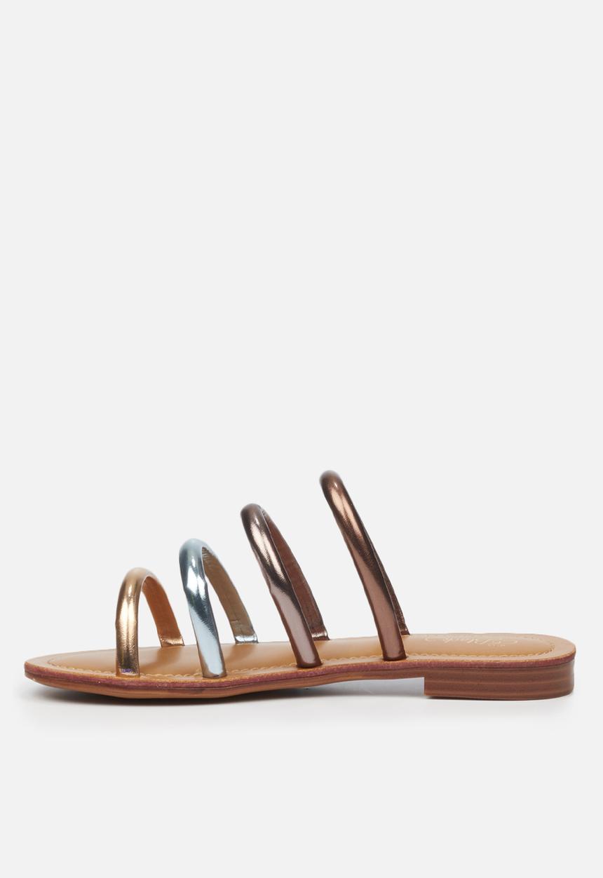Miss Black - Sicily5 sandal - rose gold