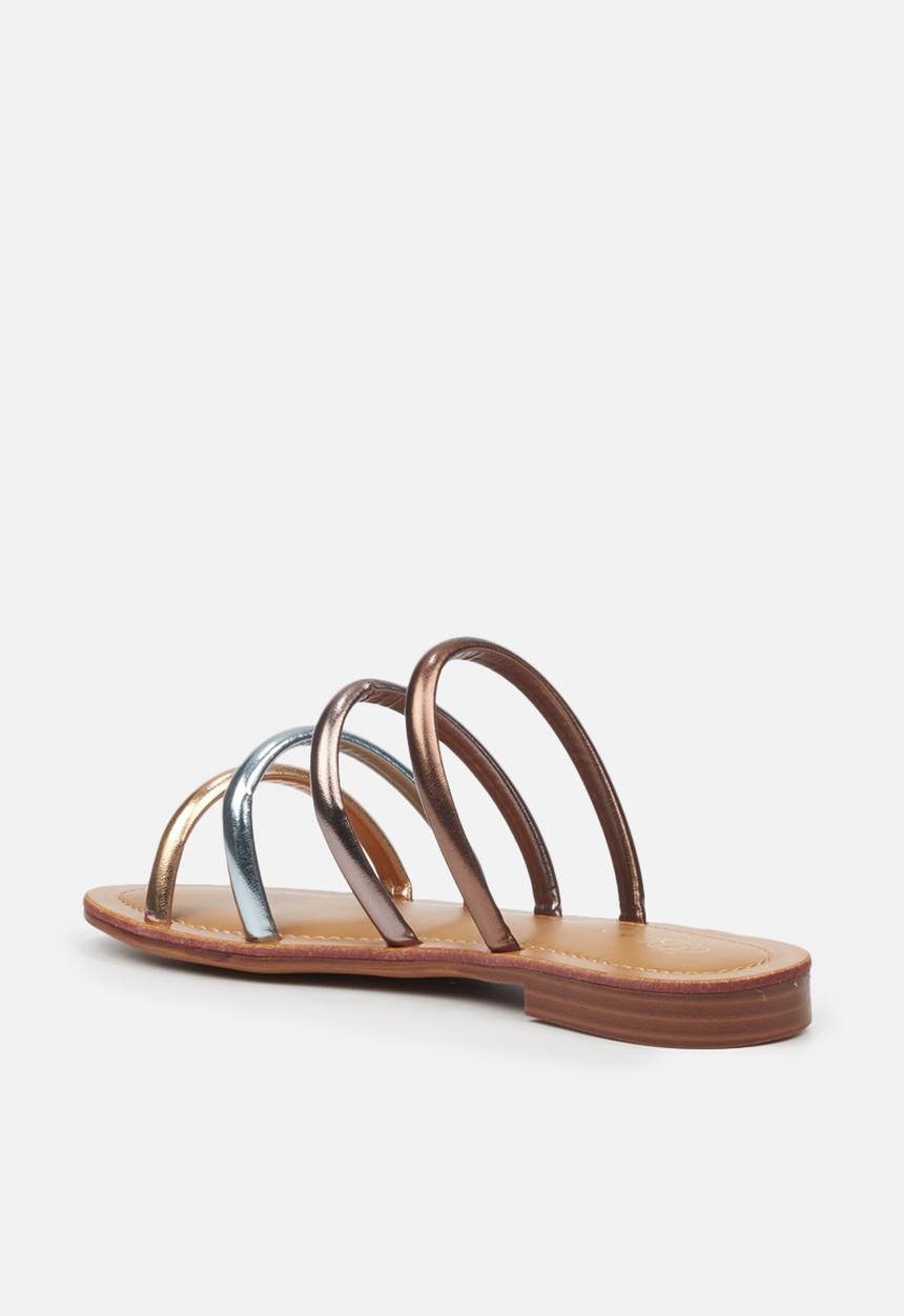 Miss Black - Sicily5 sandal - rose gold