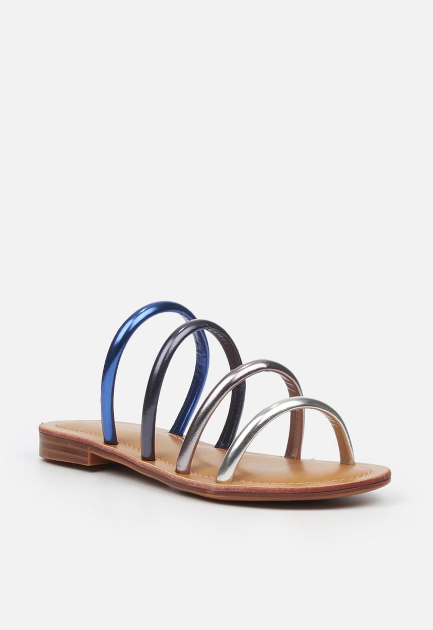 Miss Black - Sicily5 sandal - silver