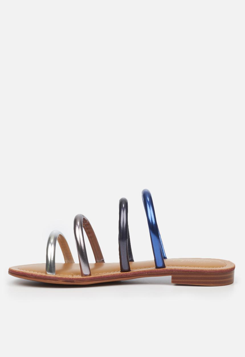 Miss Black - Sicily5 sandal - silver