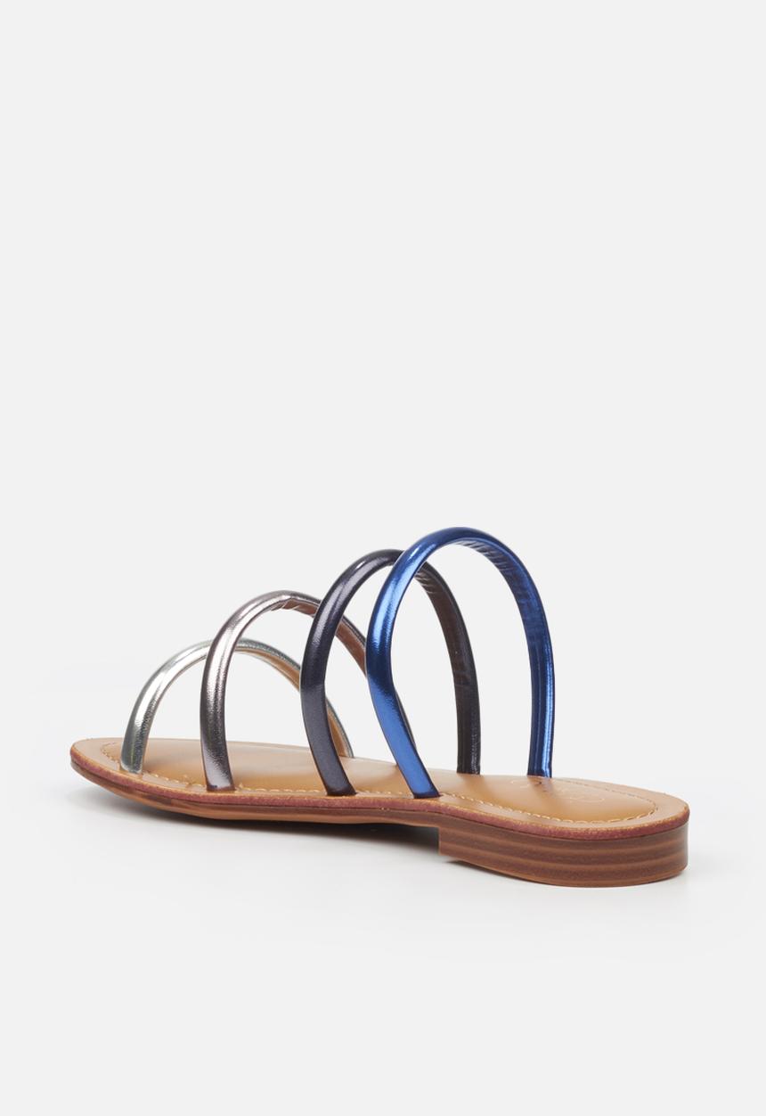 Miss Black - Sicily5 sandal - silver