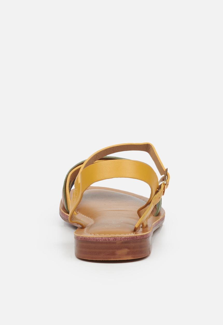 Miss Black - Sicily8 sandal - yellow
