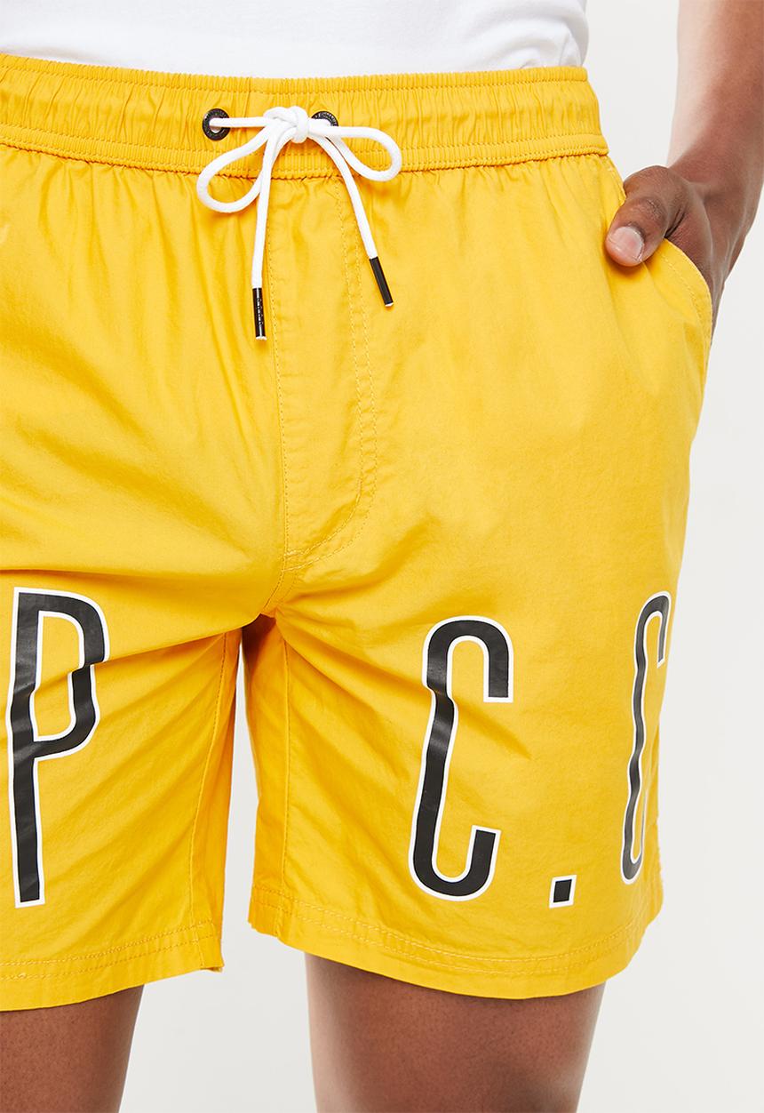S.P.C.C - Madsen regular fit elasticated shorts - satsuma