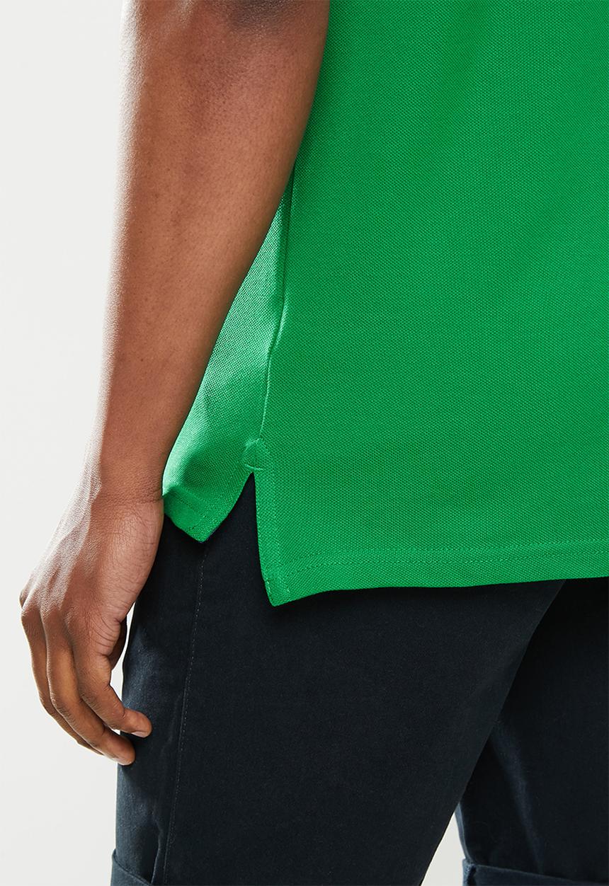 POLO - Carter pique short sleeve golfer - green