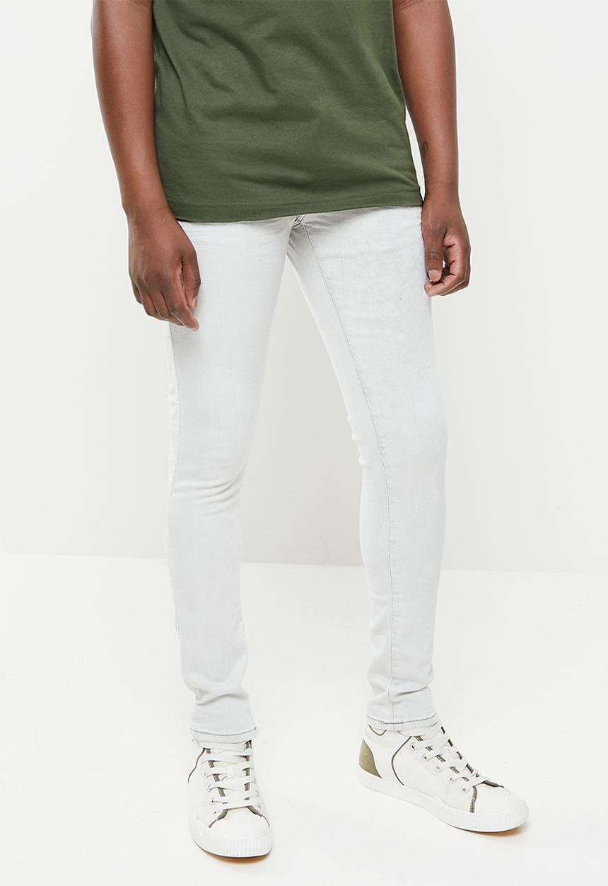 S.P.C.C - Powder trench fit super skinny jeans - light grey