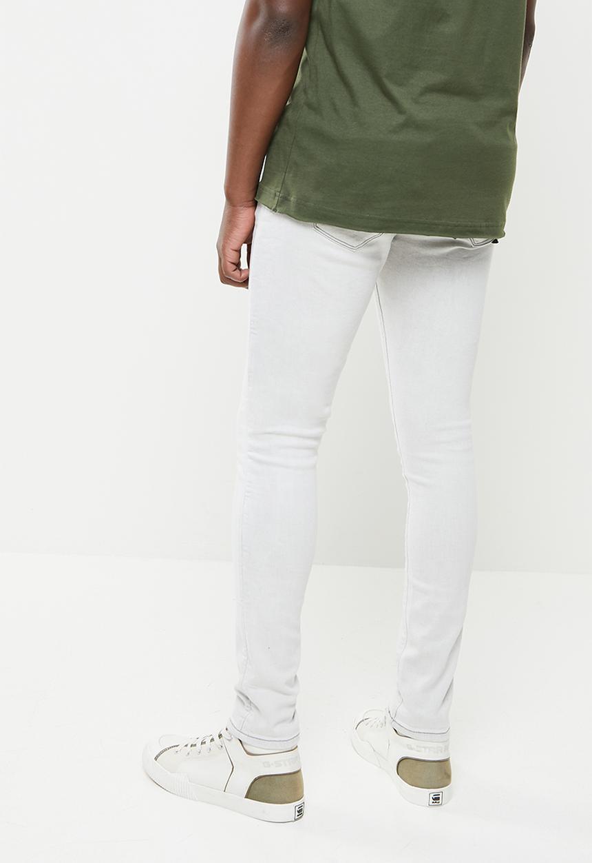 S.P.C.C - Powder trench fit super skinny jeans - light grey