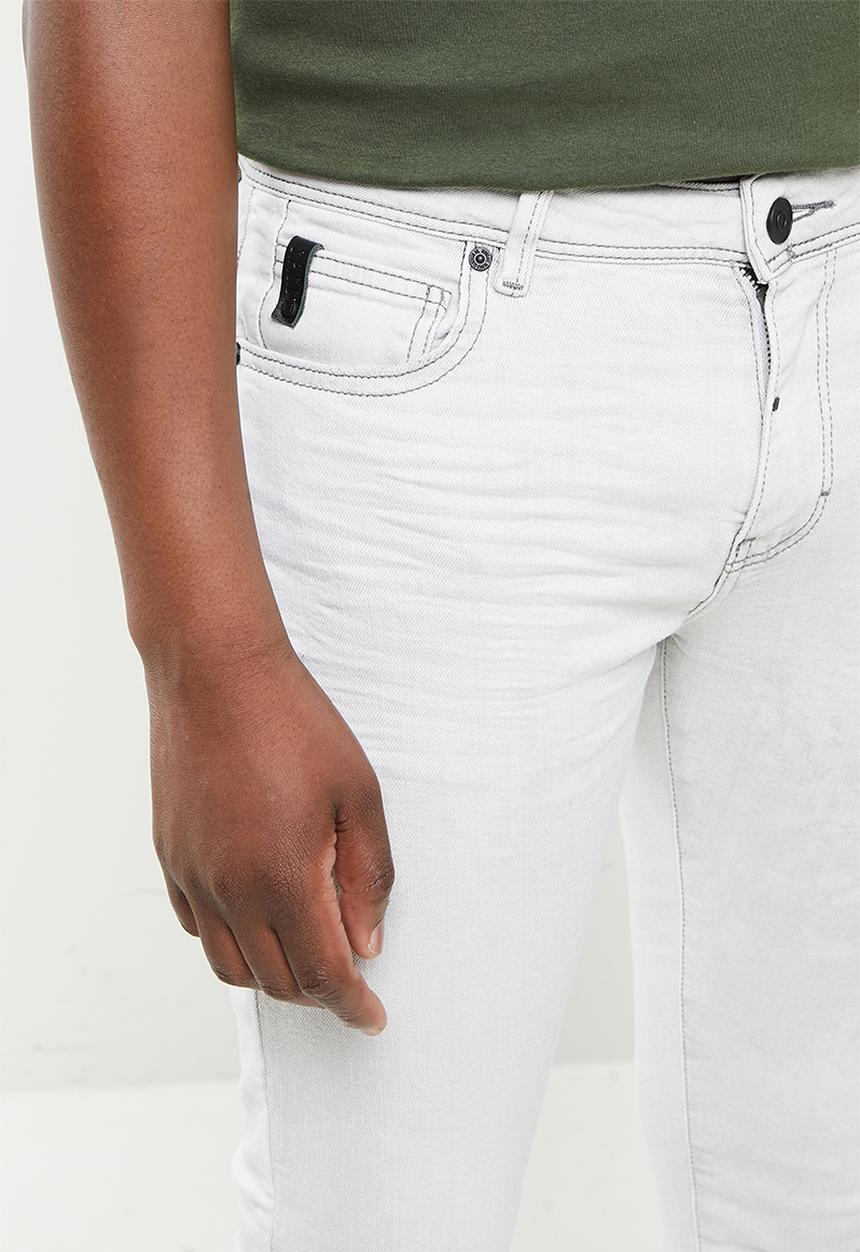 S.P.C.C - Powder trench fit super skinny jeans - light grey