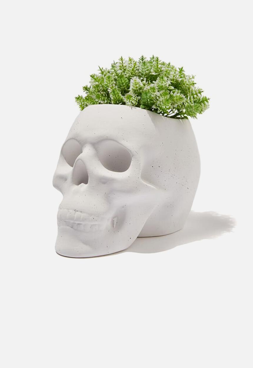 Typo - Shaped planter - white 