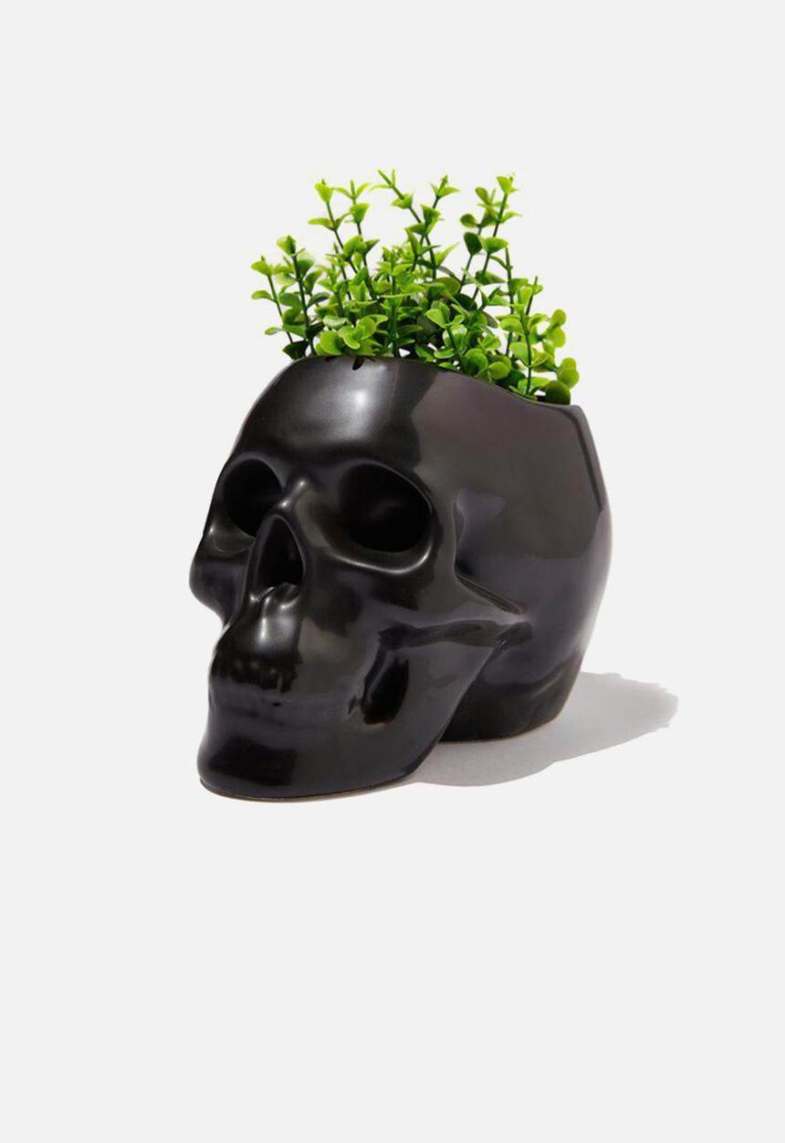 Typo - Shaped planter - matte black